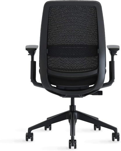 Steelcase Series 2 Office Chair, Graphite Frame, Cogent Connect Aubergine, Hard Floor Casters