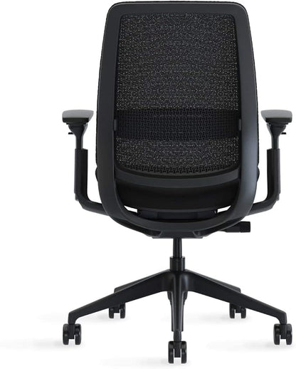 Steelcase Series 2 Office Chair, Graphite Frame, Cogent Connect Nickel