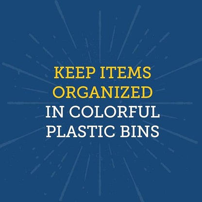 Really Good Stuff Large Plastic Book Baskets, 13.25" by 10" by 5.5" - 12 Pack, Green, Classroom Library Organizer, Toy Storage, Multi-Purpose Organizer Basket