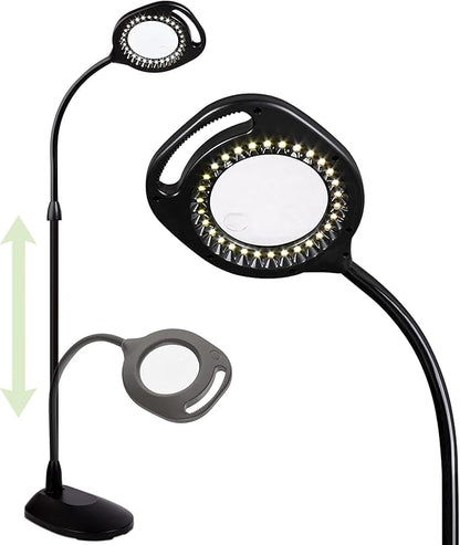 Ottlite 2 in 1 LED Magnifier and Table Light