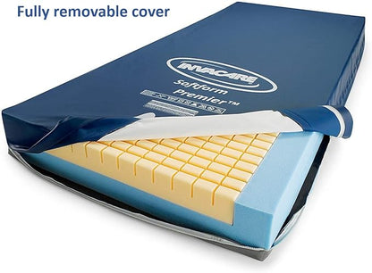 Invacare IPM1084 Softform Premier Hospital Bed Mattress, 36" Width, 84" Length