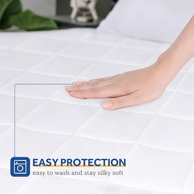 Sealy Heated Mattress Pad King Size 78x80 Inch | Luxury Quilted Waterproof Electric Mattress Cover with 10 Heat Setting Dual Controller & 1-12 Hours Auto Shut Off | Fit Up to 17" Deep Pocket