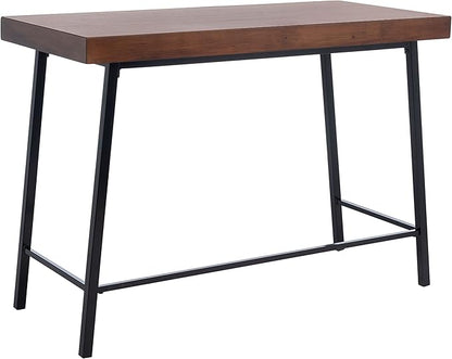 SAFAVIEH Home Collection Bernhart Walnut/Black Desk