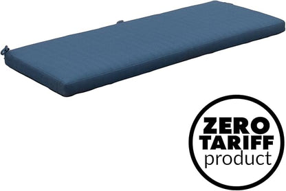 Tommy Bahama Bench Cushion, 48" X 16" X 2.5", Bamboo Bay Cobalt
