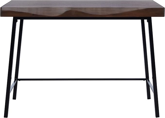SAFAVIEH Home Collection Bernhart Walnut/Black Desk
