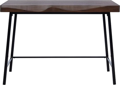 SAFAVIEH Home Collection Bernhart Walnut/Black Desk