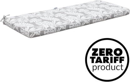 Tommy Bahama Bench Cushion, 48" X 16" X 2.5", Tropical Chrome