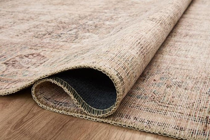 Loloi Amber Lewis Georgie Collection GER-02 Ocean/Sand 3'-0" x 10'-0", .19" Pile Height, Runner Rug