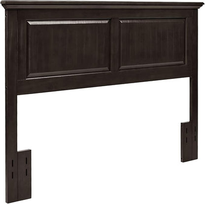 Glenwillow Home Arcadia Panel Headboard in Espresso - Twin - Twin Size