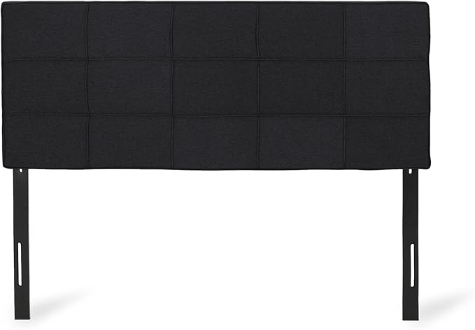 Christopher Knight Home Contemporary Upholstered Queen/Full Headboard, Black