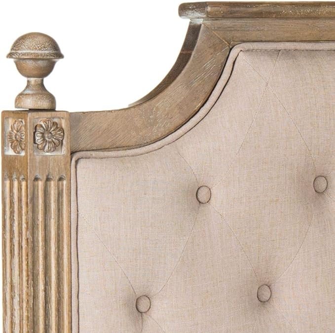 Safavieh Rustic Headboard, Full, Taupe Oak