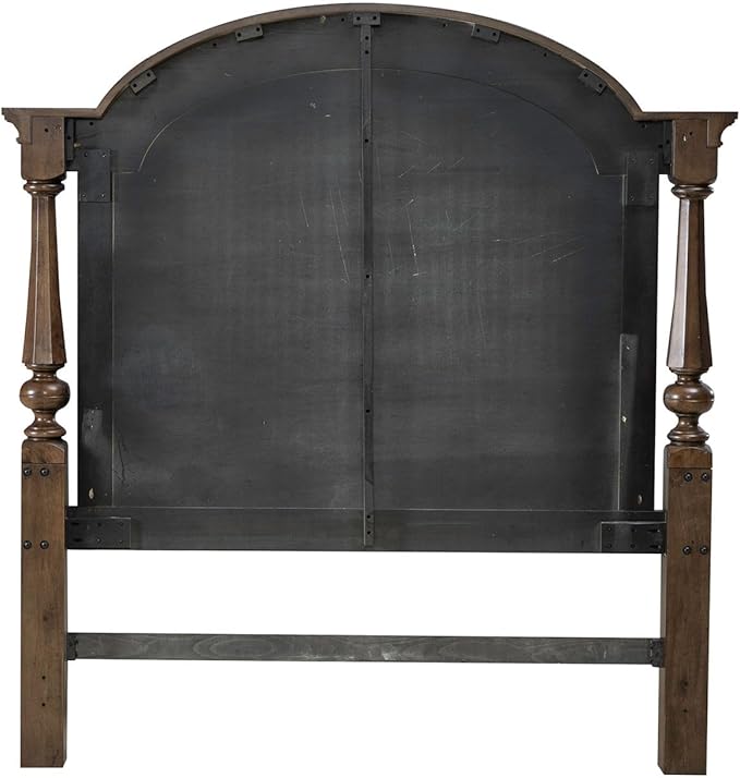 Liberty Furniture Arden Road Queen Arched Poster Bed Headboard - Satin Cherry