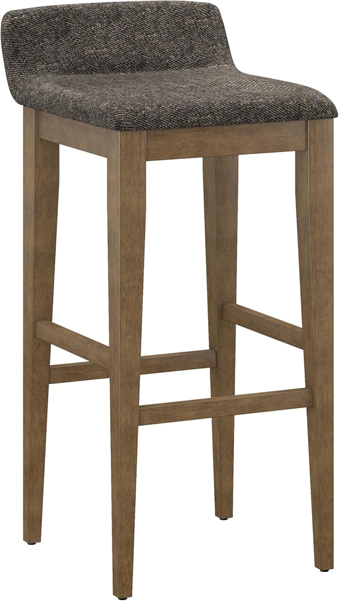 Hillsdale Furniture Maydena Wood Counter Height Stool, Brushed Gray