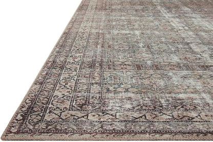Loloi Amber Lewis Georgie Collection GER-10 Moss/Bark 2'-6" x 12'-0", .19" Pile Height, Runner Rug