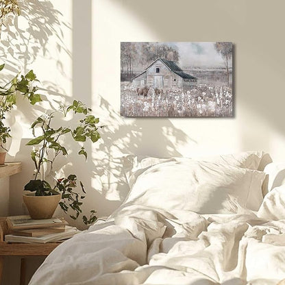 Animal Decorative Painting Flower Poster Art Plant Pictures Wall Art 12"x16" Artwork for Bedroom Vintage Kitchen Wall Decor