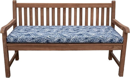 Tommy Bahama Bench Cushion, 44" X 16" X 2.5", Pacific Zaffre
