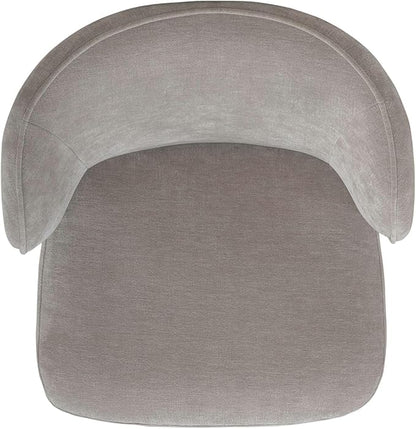 Liberty Furniture Accent Dining Chair with Castors - Rounded Arm - Truffle Upholstry