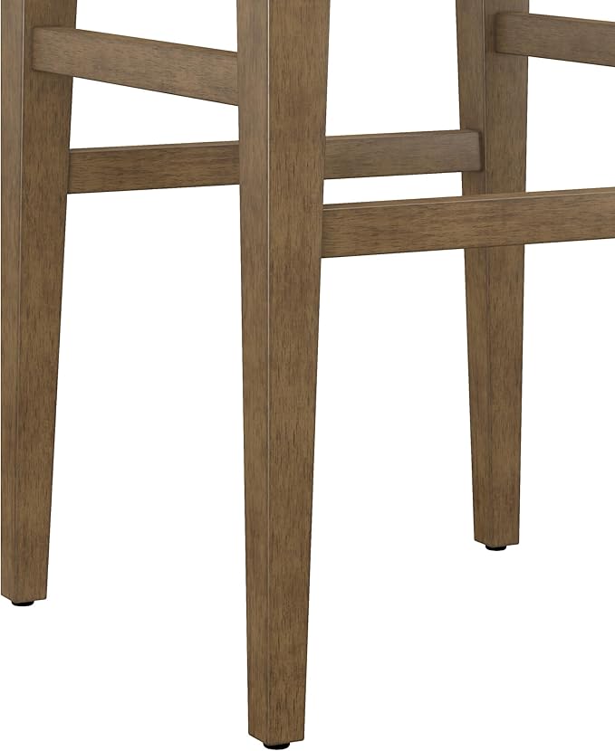 Hillsdale Furniture Maydena Wood Counter Height Stool, Brushed Gray