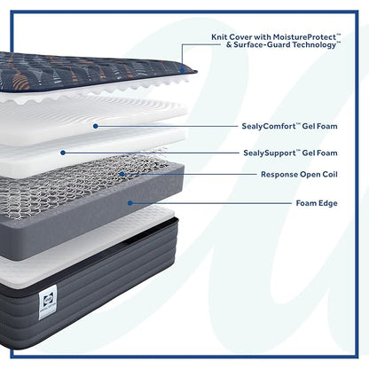 Sealy Warner 12" Medium Tight Top Innerspring Mattress - Full