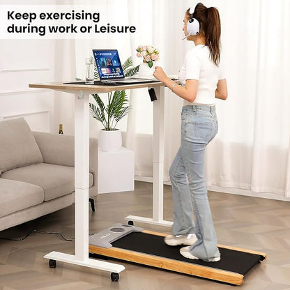 Electric Standing Desk 55x24 in with Wheels, Adjustable Height 27-46 in, Ergonomic Sit-Stand Desk with Curved Desktop and Smooth Motor, Spacious and Sturdy Workstation for Home Office（White