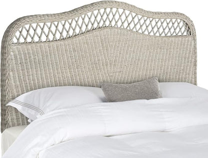 Safavieh Home Collection Sephina Antique Grey Rattan Headboard (King)