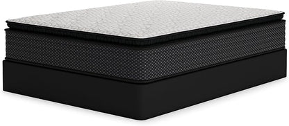 Signature Design by Ashley Limited Edition Pillow Top 13 " Pillow Top Hybrid Mattress with Gel Memory Foam, Edge Support for Cool Sleep and Pressure Relief, Twin, Fiberglass Free, Mattress In A Box