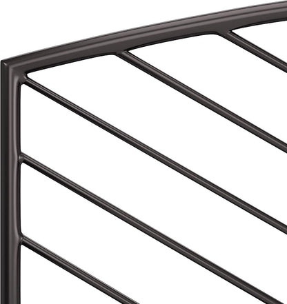 Hillsdale Essex Queen Metal Headboard, Gray Bronze, 2346-570