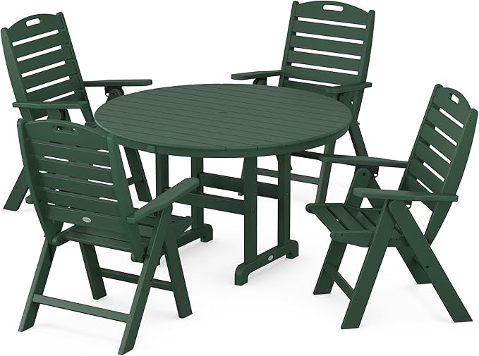 POLYWOOD® Nautical Dining Set, Green