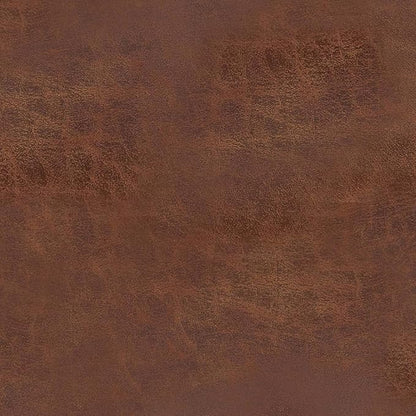 SIMPLIHOME Mariah 34 inch Wide Contemporary Rectangle Coffee Table Storage Ottoman in Distressed Saddle Brown Vegan Faux Leather, Assembled, For the Living Room, Entryway and Family Room