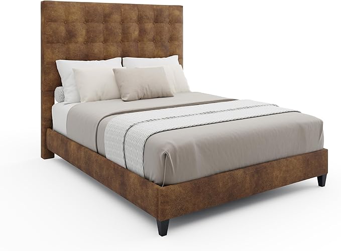 Bomber Jacket Brown Sutton Full Headboard