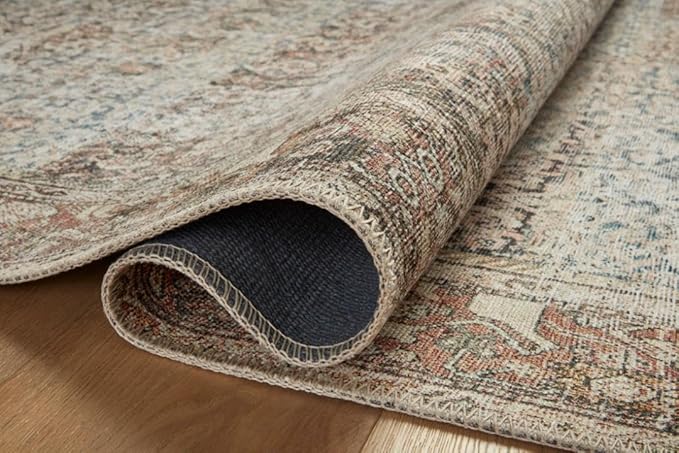 Loloi Amber Lewis Georgie Collection GER-09 Multi/Spice 3'-0" x 10'-0", .19" Pile Height, Runner Rug