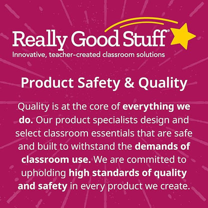 Really Good Stuff Large Plastic Book Baskets, 13.25" by 10" by 5.5" - 12 Pack, Rainbow Color, Classroom Library Organizer, Toy Storage, Multi-Purpose Organizer Basket