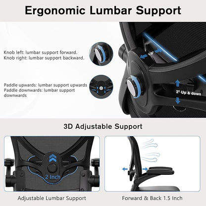 Alolo Drafting Chair,Ergonomic Tall Office Chair with Foot Rest Ring,Executive Leather Office Chair for Counter Height and Standing Desk with Lumbar Support and Flip-up Armrests for Home Office,PU.