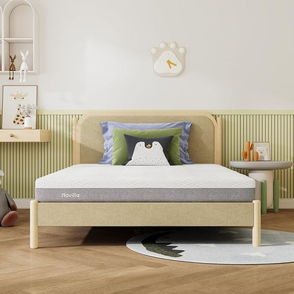 Novilla Full Size Mattress, 8-Inch Gel Memory Foam Mattress for Pressure Relief, Enhanced Support & Plush Comfort, Full Bed in a Box, Bliss