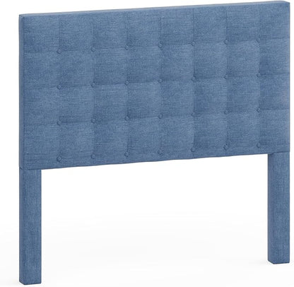 Blue Sutton King Headboard