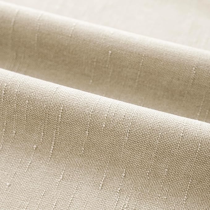 Foindtower Pack of 2 Soft Textured Chenille Throw Decorative Pillow Covers Square Accent Solid Cushion Cover Cozy Neutral Farmhouse Pillow Case for Couch Sofa Bedroom Living Room 22x22 Inch, Beige