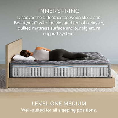 Beautyrest Prime Dream Medium 12.5" Mattress - Twin XL - Durable Pocketed Coil, Support, Pressure Relief, Cooling, Motion Separation; 100 Night Sleep Trial and 10 Year Warranty