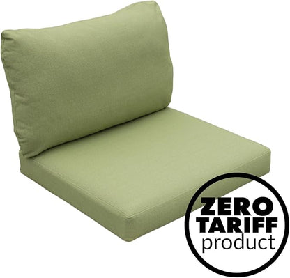 Tommy Bahama Deep Seating Lounge Cushion, 26" X 26" X 4", Bamboo Bay Pear