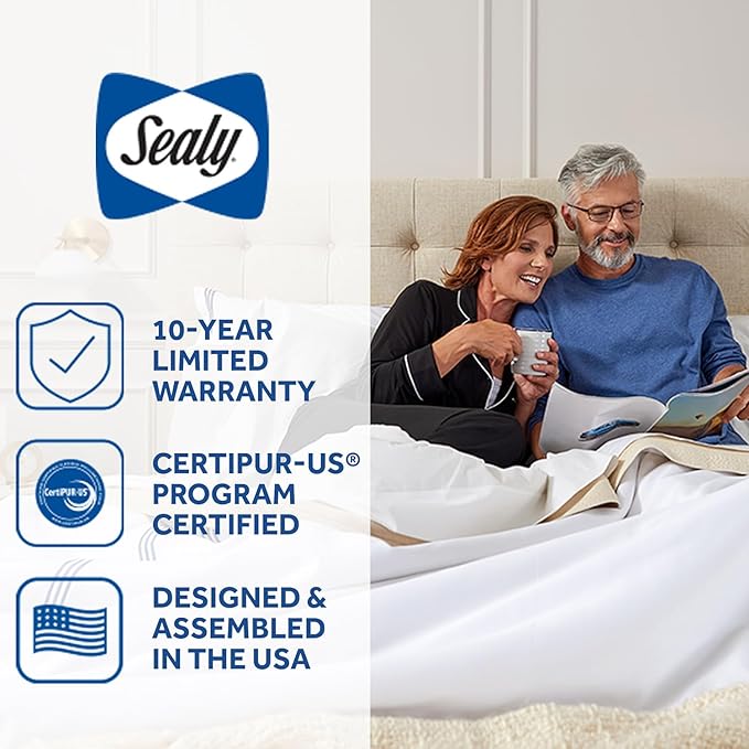 Sealy Warner 12" Medium Tight Top Innerspring Mattress - Twin Long