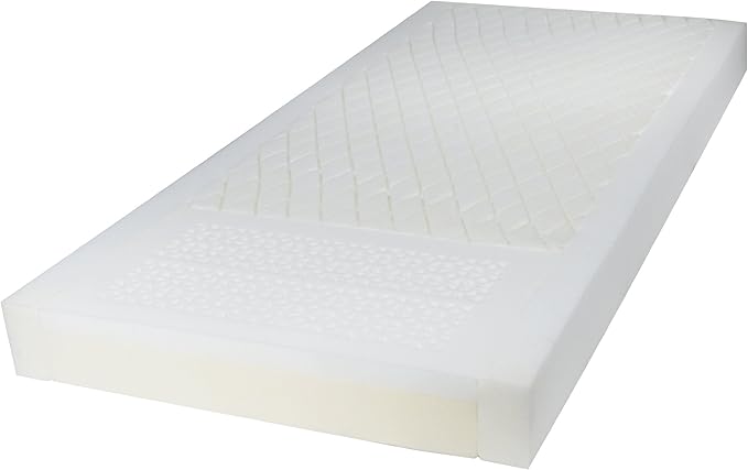 Drive Medical 15770 Gravity 7 Pressure Redistribution Mattress, Blue, 6.6 Foot (Pack of 1)