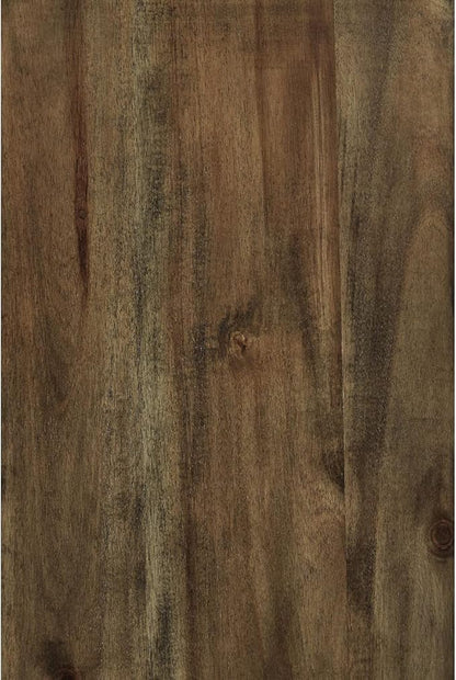 Signature Design by Ashley Moriville Casual Rustic Upholstered Dining Bench, Grey & Brown