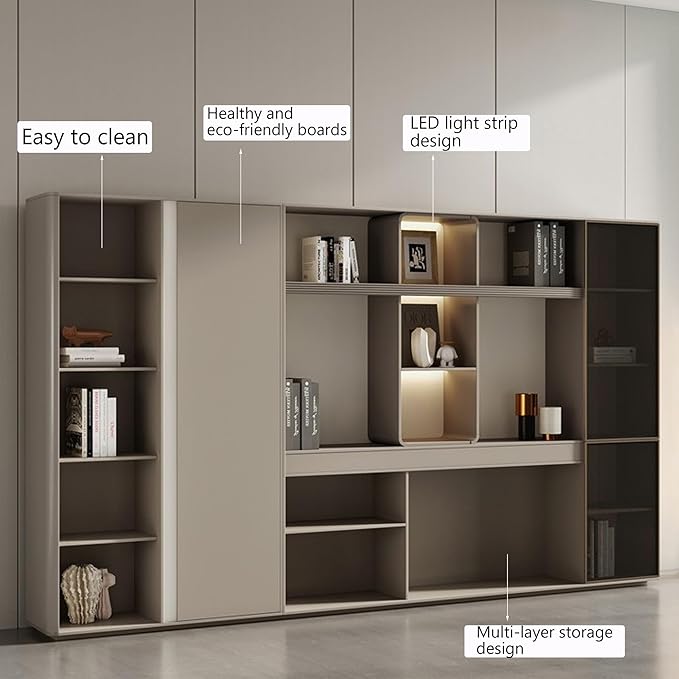 L Shaped Executive Desk, 78.7 inch Large Executive Computer Desk Set Drawers and Lockable, Power Socket and USB Port Storage, Without Desk or Computer Chair (Filing Cabinet)