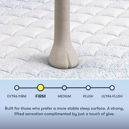 Serta Sleeptrue Firm 12" Full Memory Foam Mattress in a Box, Cooling, Breathable, and Pressure Relieving - 100 Night Trial, CertiPUR-US Certified and 10 Year Limited Warranty