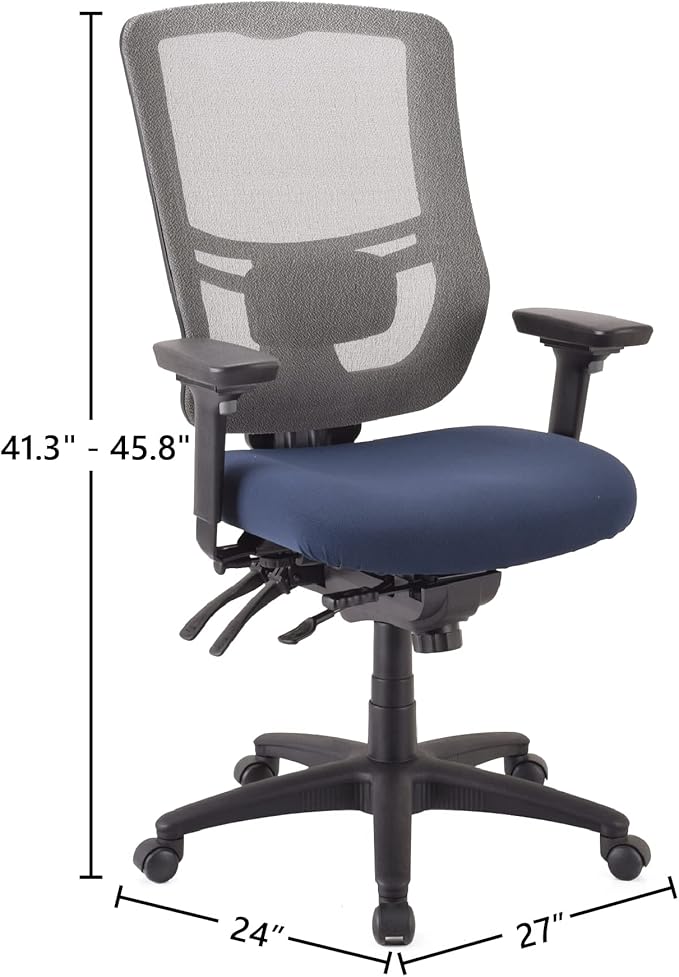 Tempur-Pedic Adjustable Task Chair, Cobalt