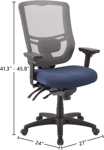 Tempur-Pedic Adjustable Task Chair, Cobalt