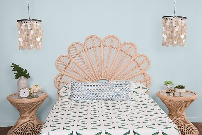 KOUBOO Headboard, Queen, Natural