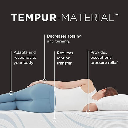 TEMPUR-Adapt 2.0 Medium 11 inch Memory Foam Mattress, California King