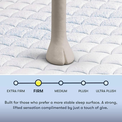 Serta Sleeptrue Firm 6" Full Memory Foam Mattress in a Box, Cooling, Breathable, and Pressure Relieving - 100 Night Trial, CertiPUR-US Certified and 10 Year Limited Warranty