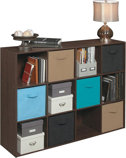 ClosetMaid 1292 Cubeicals Organizer, 12-Cube, Espresso