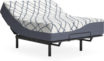 Signature Design by Ashley 14 Inch Chime Elite 2.0 Ultra Plush Green Tea Memory Foam Mattress for Cool Sleep and Pressure Relief, King, Fiberglass Free, Mattress In A Box